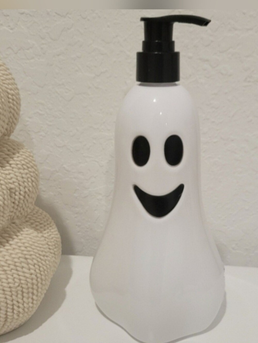 White Ghost Soap Pump Bottle